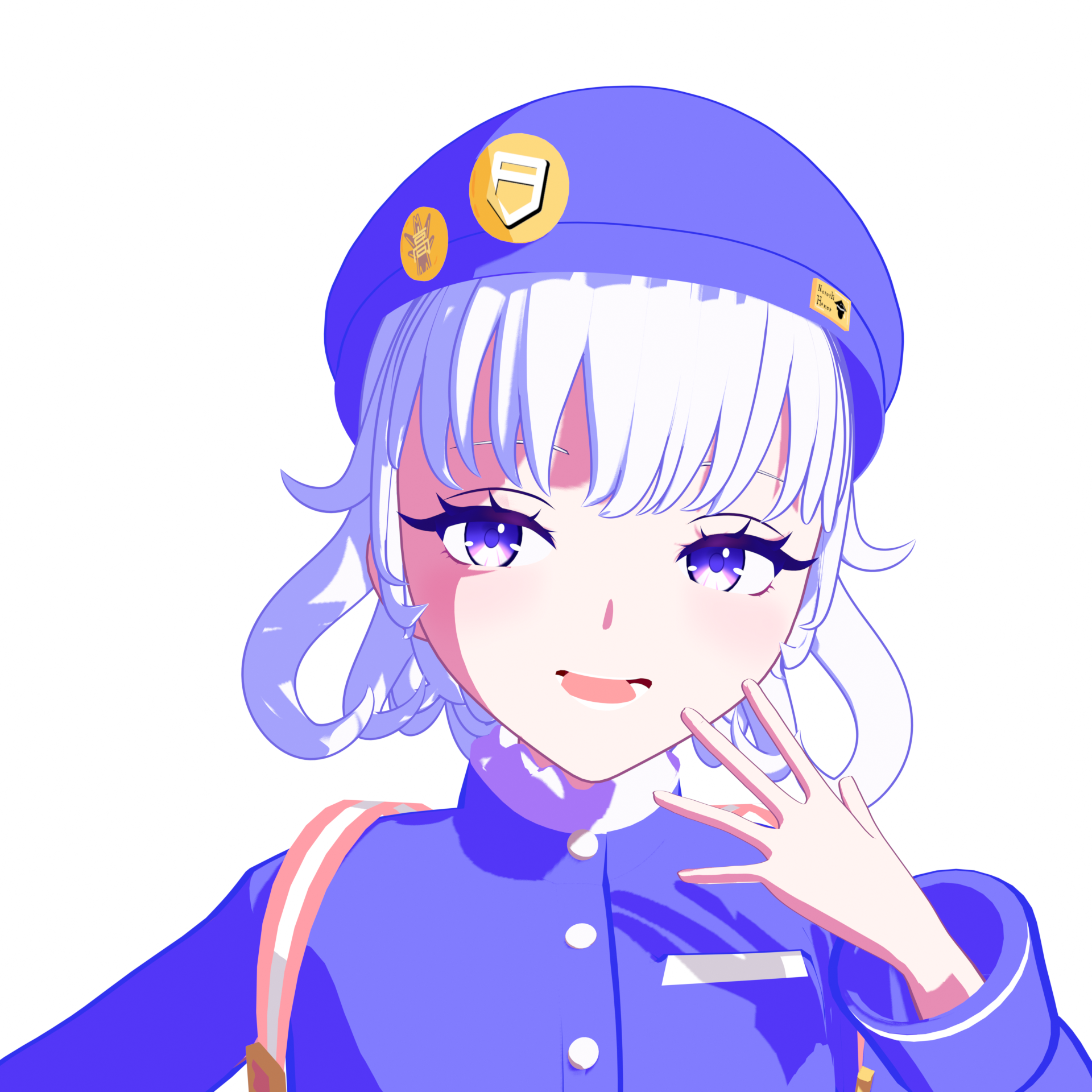 白髪お嬢様