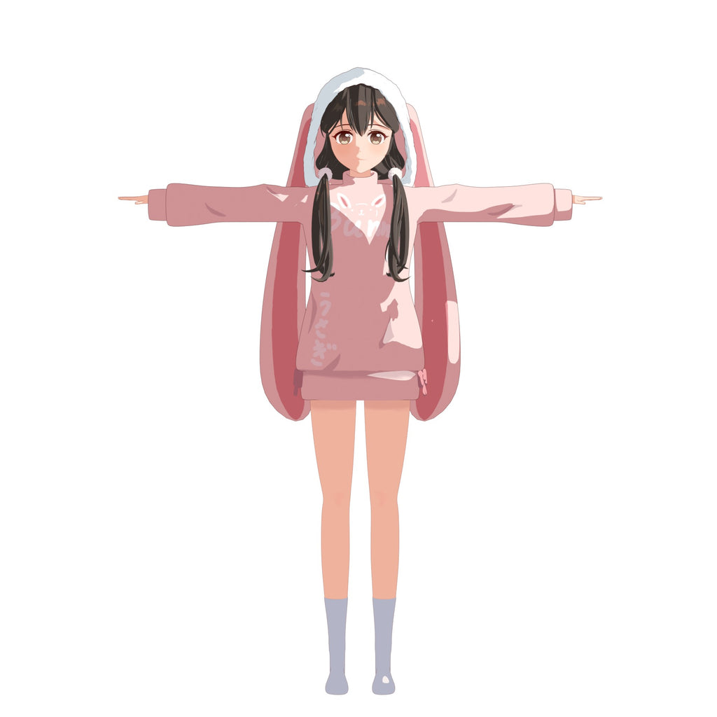 うさみみパーカーちゃん