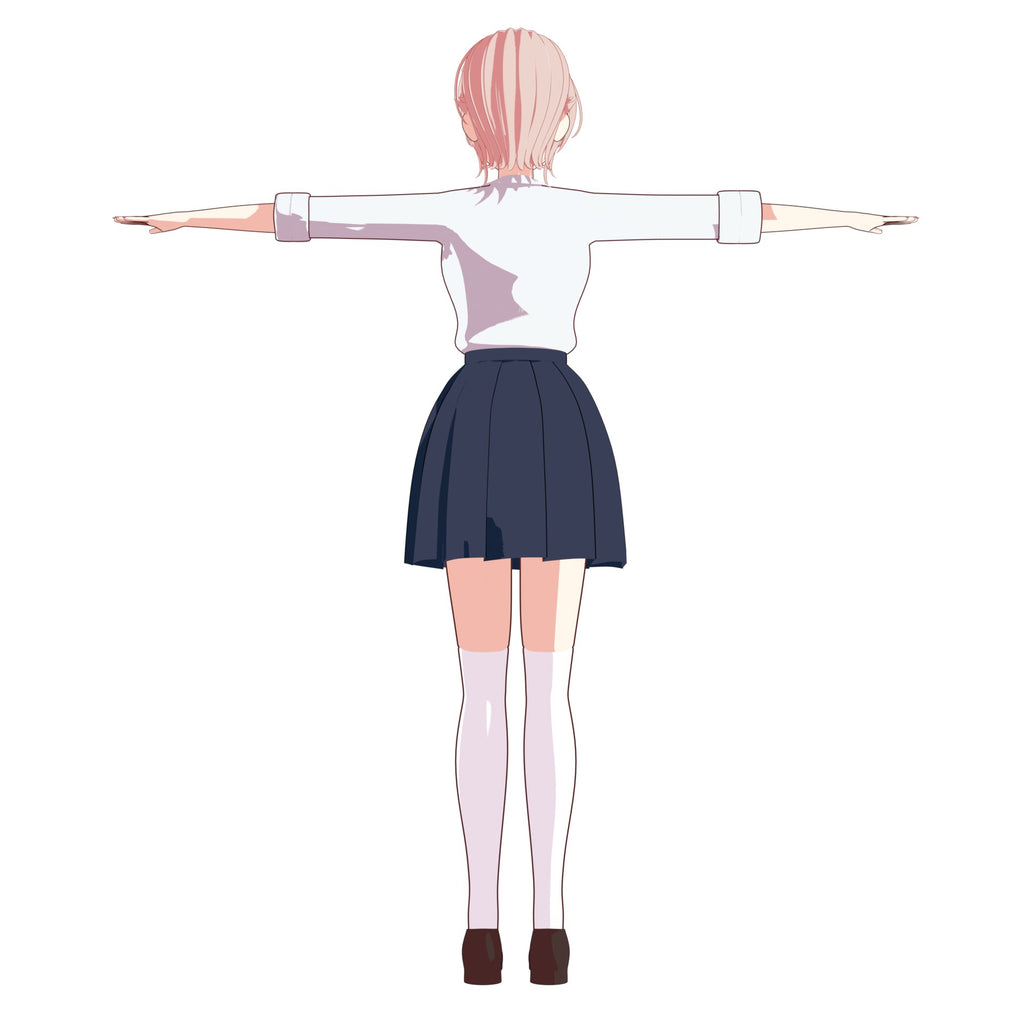 ピンク髪の先輩